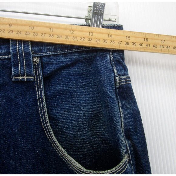 VINTAGE Southpole Jeans 31 Hip Hop Gear Loose Baggy Denim Y2K 31X32 * - Picture 4 of 12